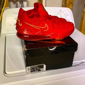 Size 11 Nike CD5008-600 Lebron 17 low Titian with box